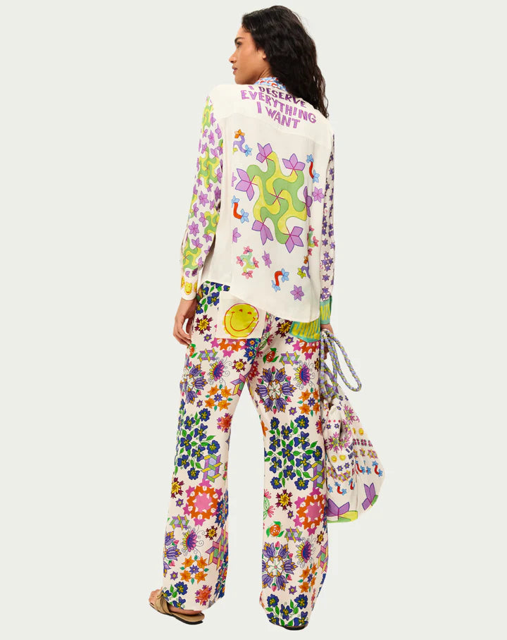 ME369 Isabel Markers Printed Shirt