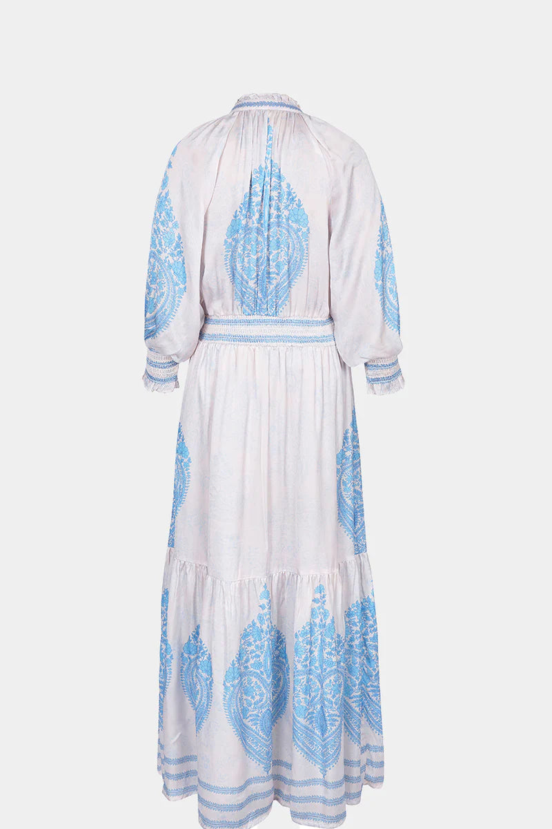 BRDR Hycinth Airy Blue Mix Dress