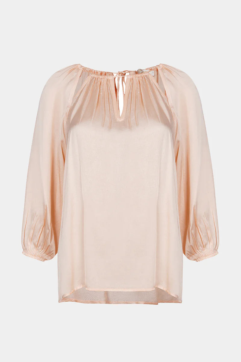 BRDR Evelyn Light Peach Blouse