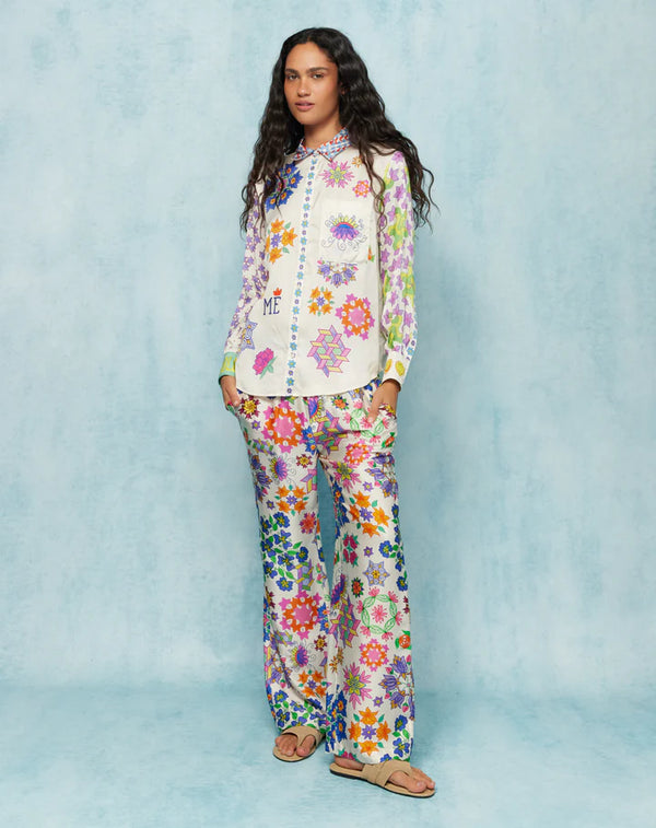 ME369 Isabel Markers Printed Shirt