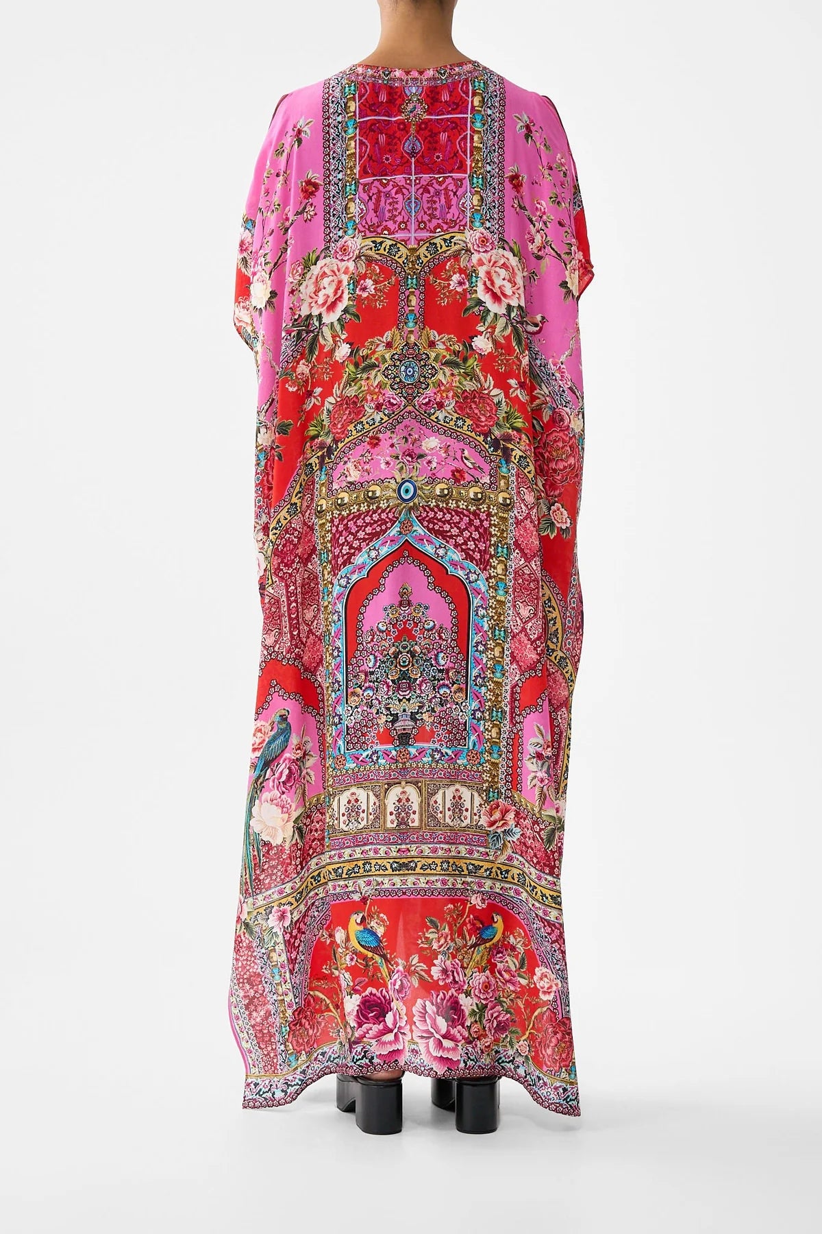 Camilla Slim Fit Kaftan with Split. Heirloom empire