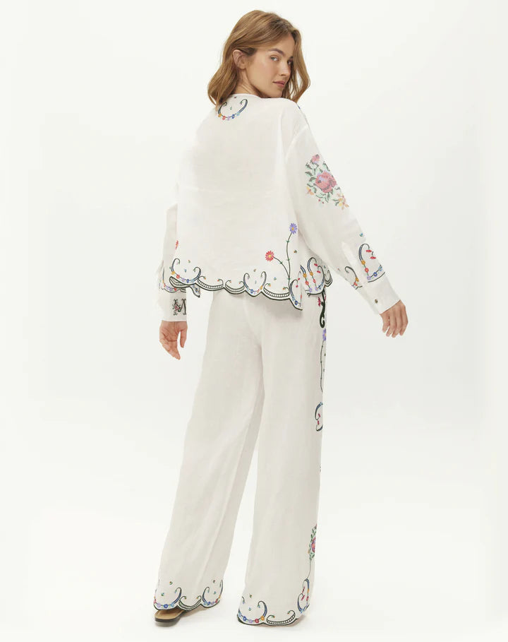 ME369 Alex Linen Kisses Pants