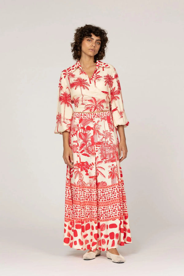INOA Vermelho Pristine Top & Trousers