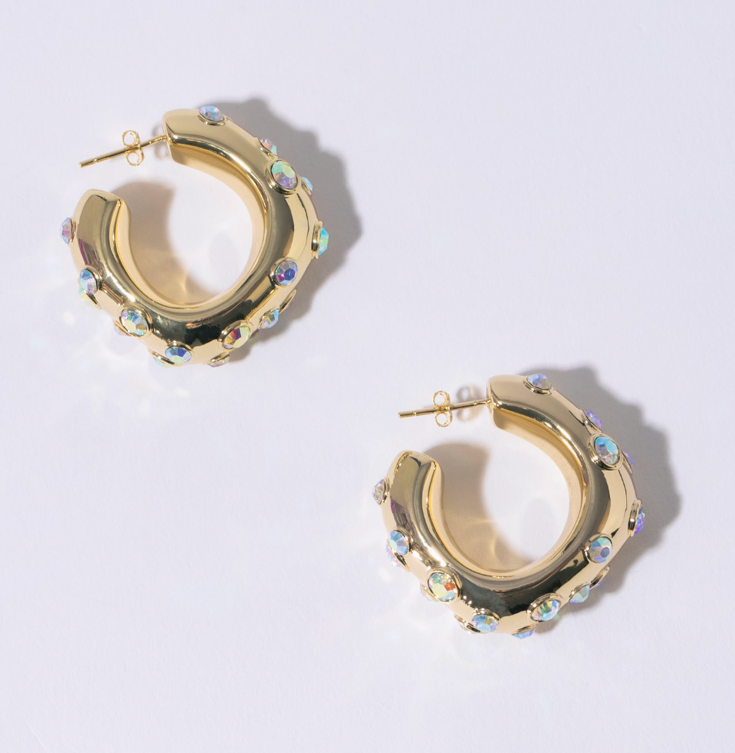 Pearl Octopuss.y  Étoiles Hoops