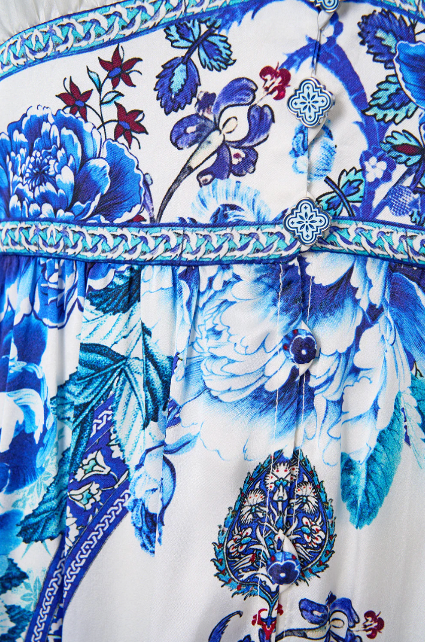 Camilla Button front dress