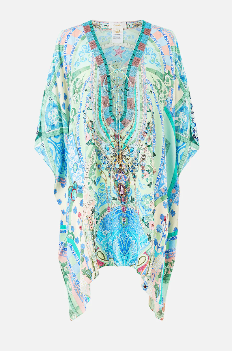 Camilla Short Lace Kaftan