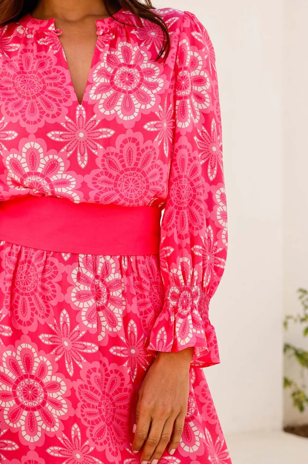 Aspiga Maeve EcoVero Dress Lace Floral