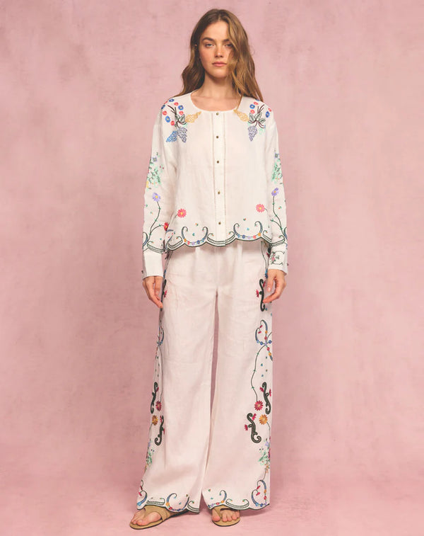 ME369 Alex Linen Kisses Pants