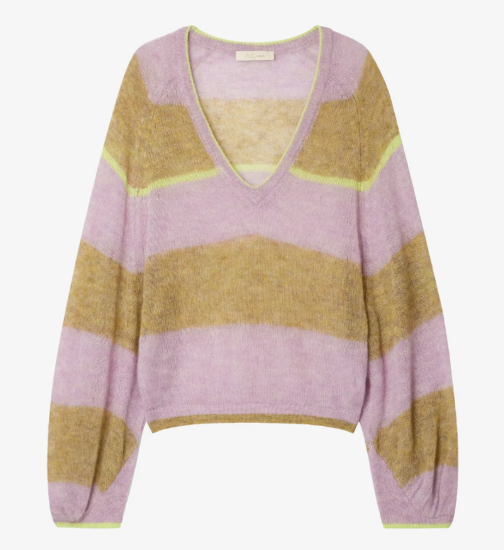 Mes Demoiselles Daye pink sweater
