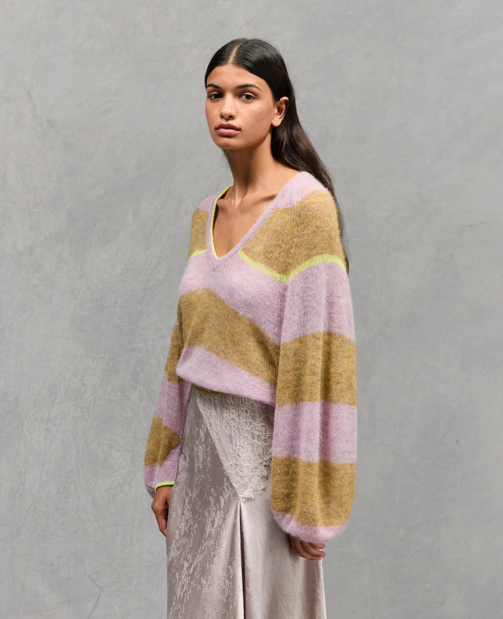 Mes Demoiselles Daye pink sweater