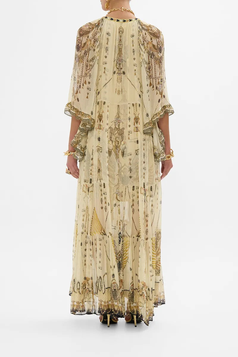 Camilla Gateway To The Afterlife Wide Sleeve Gathered Dress