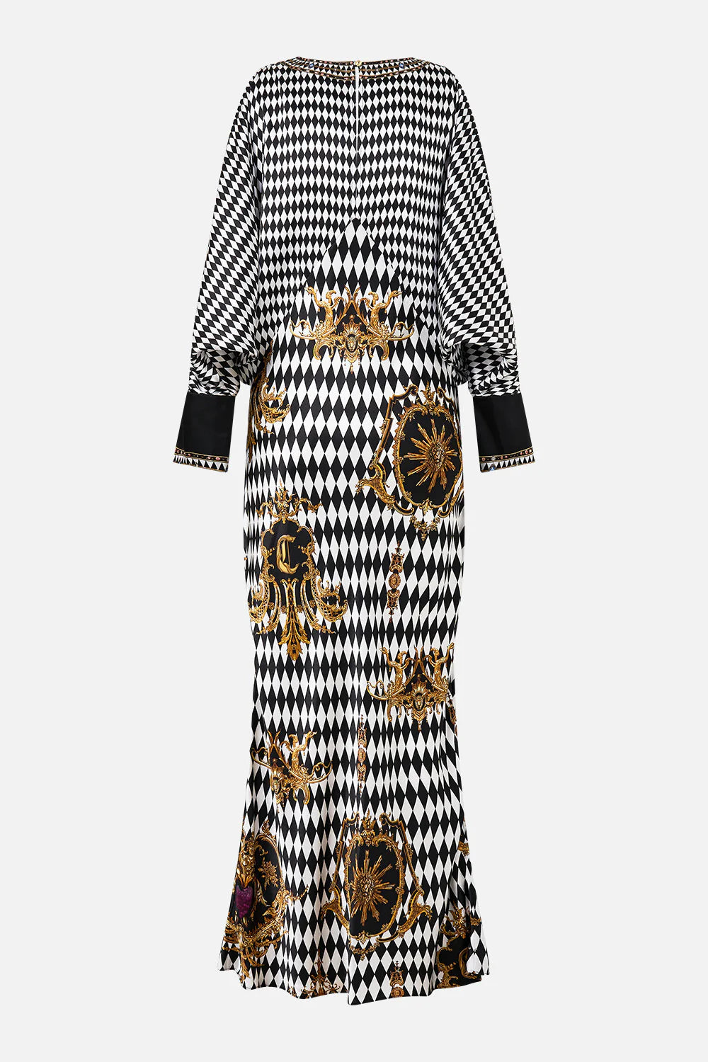 Camilla Monarchy Mania Draped Shoulder dress