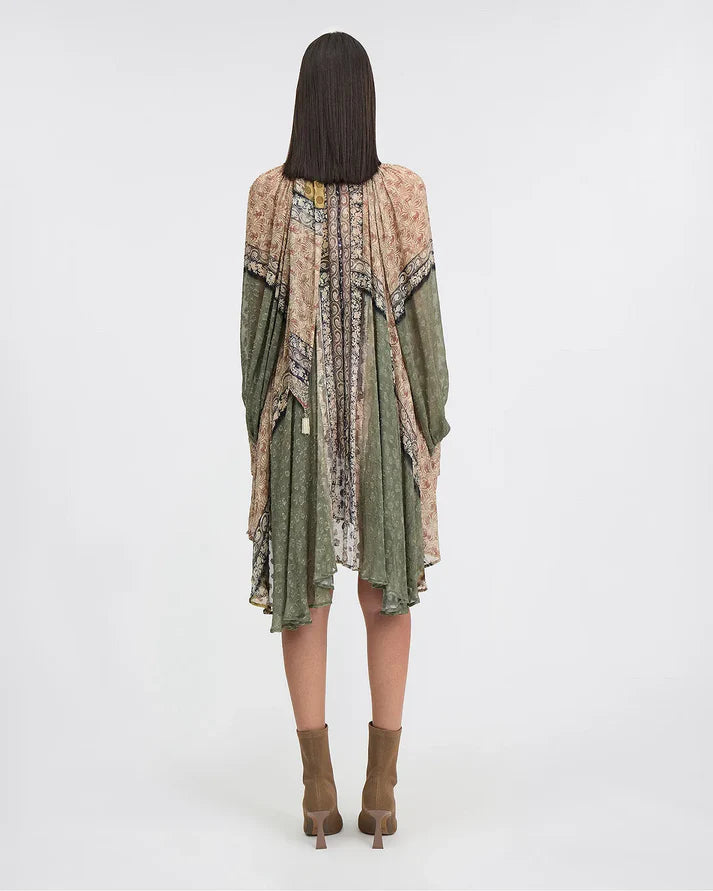 Mes Demoiselles Sienna Print Short Dress